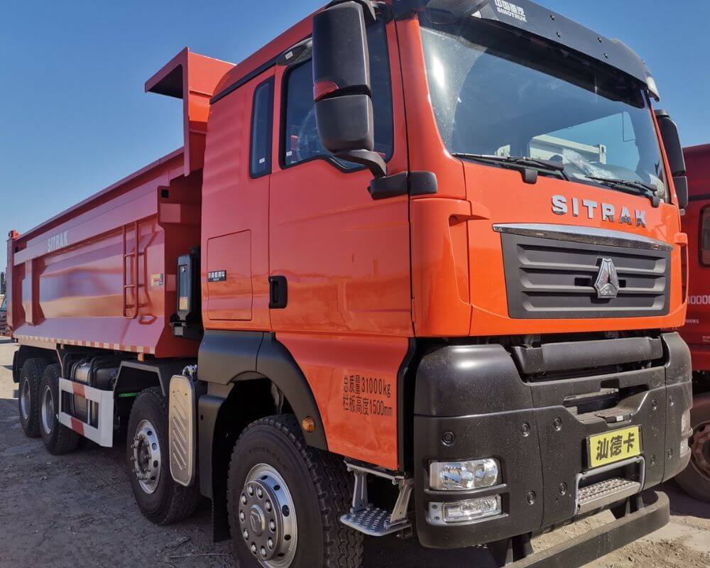 HOWO 12-колесный самосвал 1000x800 - Sinotruks