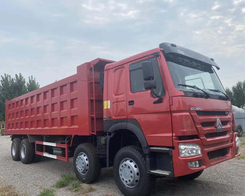 HOWO A7 8X4 371HP Левостороннее управление 1000x800 - Sinotruks