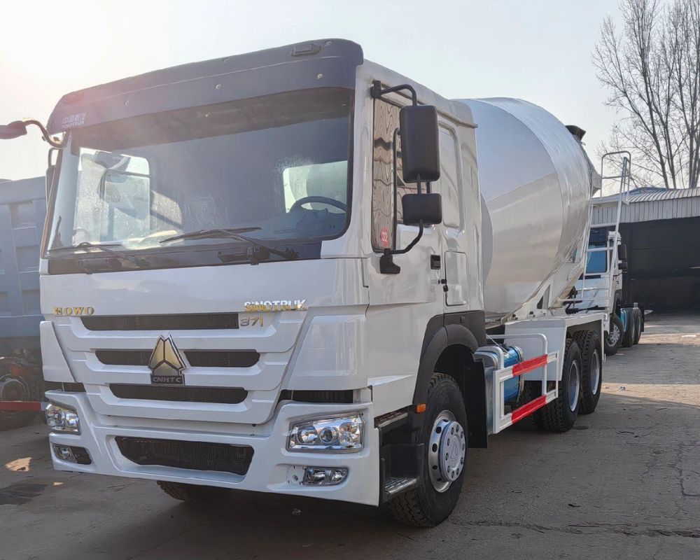 Howo 371hp 6x4 бетономешалка 1000x800 - Sinotruks