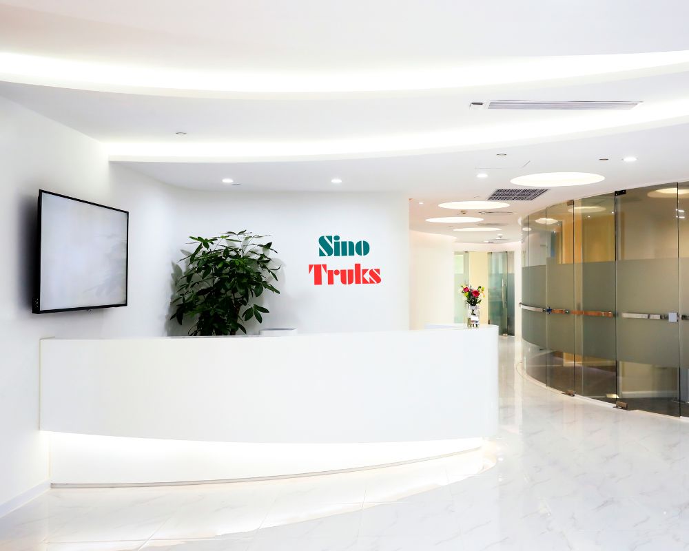 Ресепшен компании Sino Truks - Sinotruks Ресепшен компании Sino Truks - Sinotruks