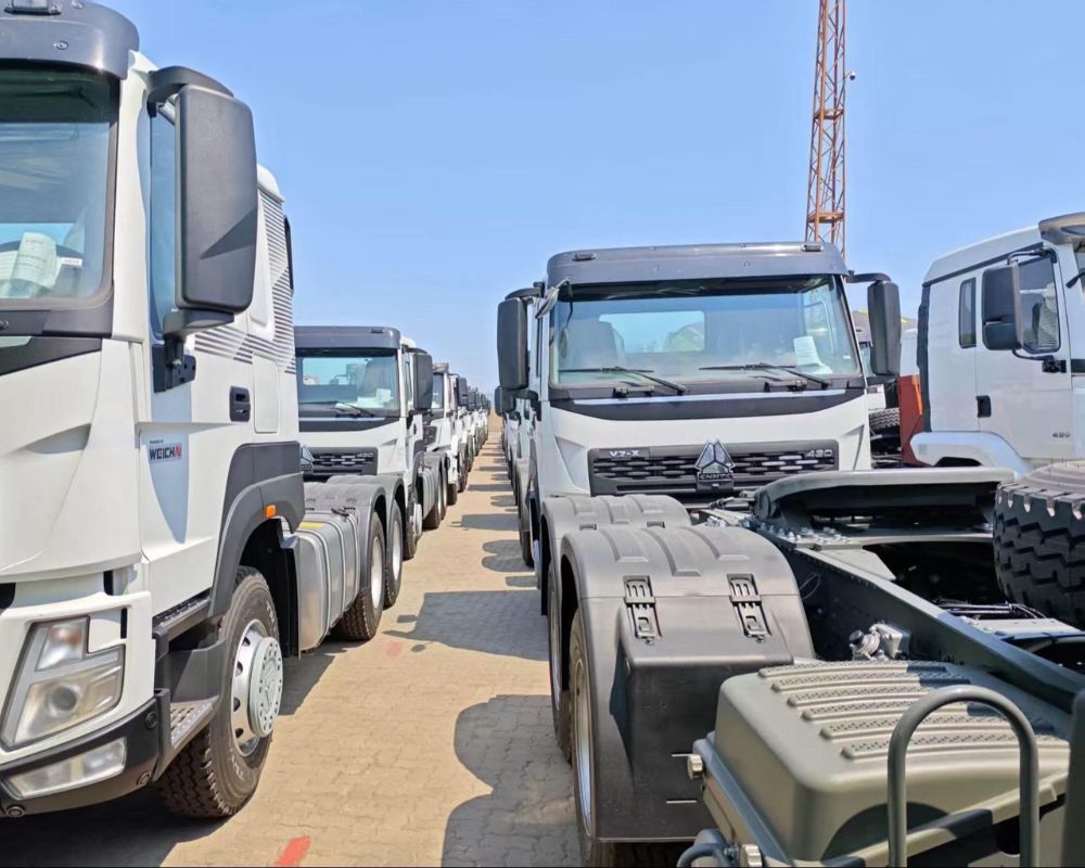 Шасси трактора Howo 1000x800 - Sinotruks